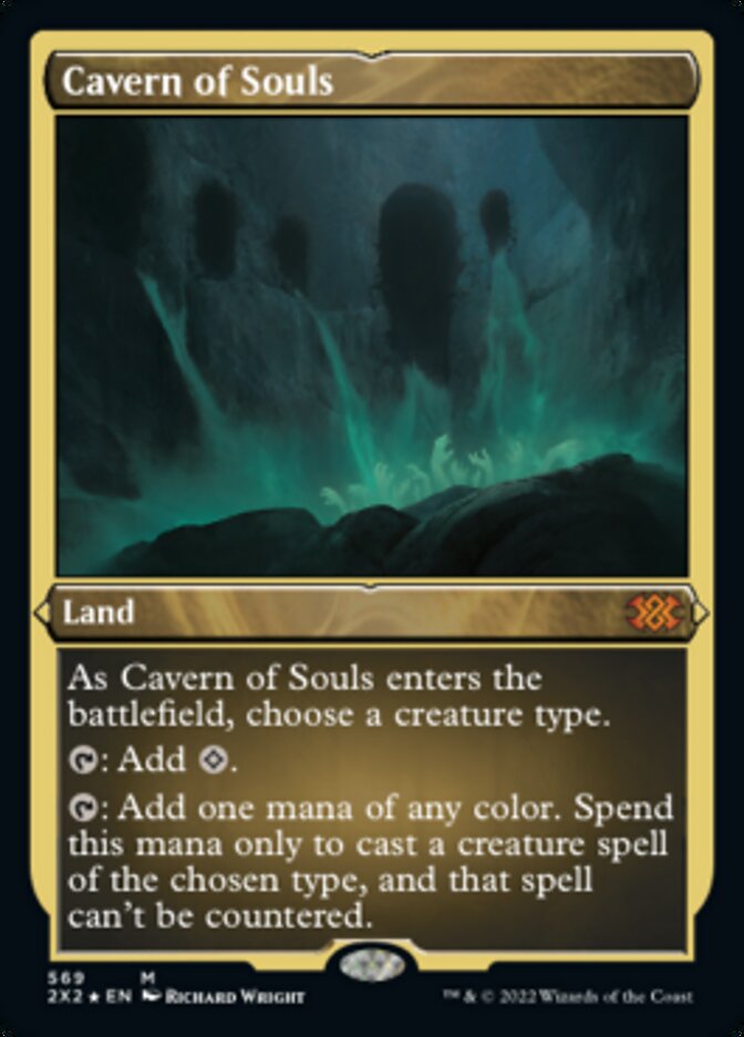 Cavern of Souls (Foil Etched) [Double Masters 2022] | Good Games Adelaide SA