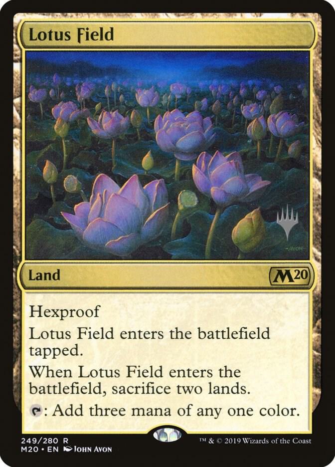 Lotus Field 249 (Promo Pack: Core Set 2020)  | Good Games Adelaide SA