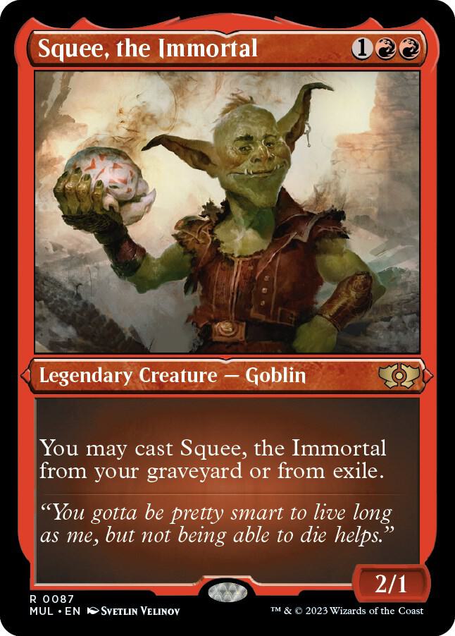 Squee, the Immortal 87 (March of the Machine: Multiverse Legends)  - Etched Foil | Good Games Adelaide SA