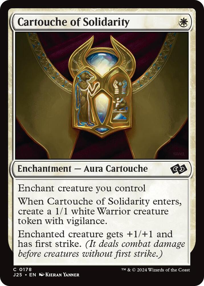Cartouche of Solidarity 178 (Foundations Jumpstart)  | Good Games Adelaide SA