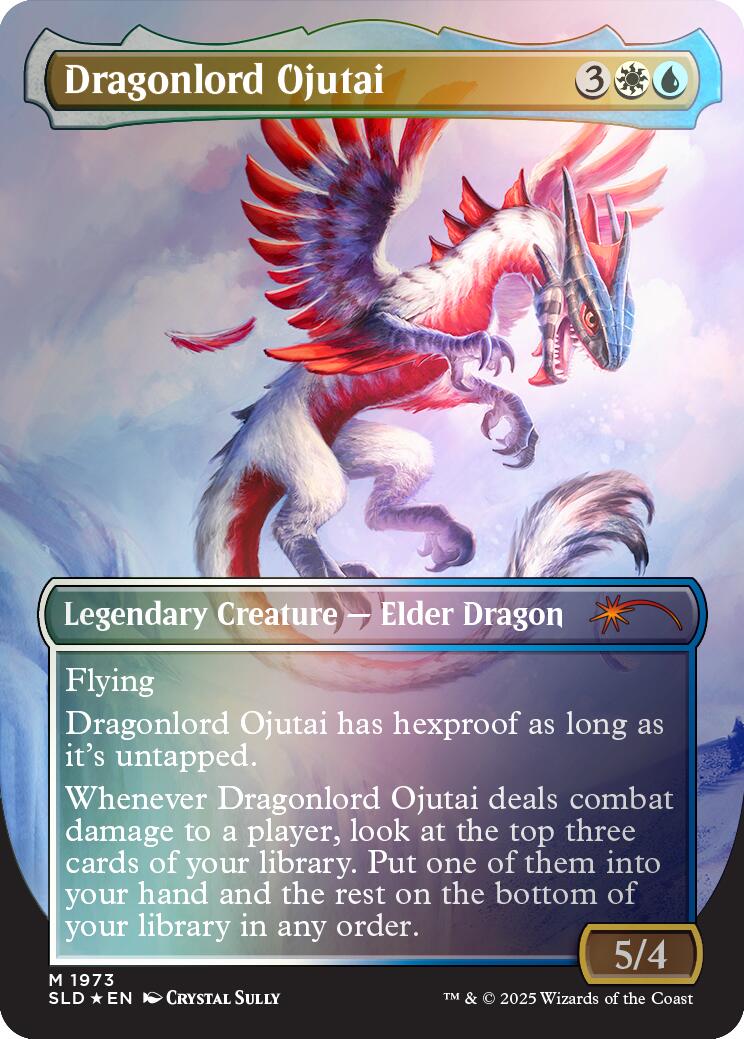 Dragonlord Ojutai (Rainbow Foil) [Secret Lair Drop Series] | Good Games Adelaide SA
