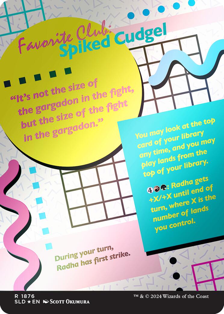 Radha, Heart of Keld (Rainbow Foil) [Secret Lair Drop Series] | Good Games Adelaide SA