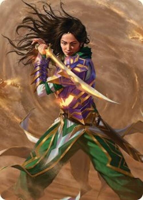Descendant of Storms Art Card (2/54) [Tarkir: Dragonstorm Art Series] | Good Games Adelaide SA
