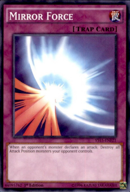 Mirror Force [YS15-ENF21] Shatterfoil Rare | Good Games Adelaide SA