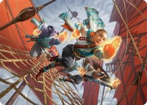 Aligned Heart Art Card (52/54) [Tarkir: Dragonstorm Art Series] | Good Games Adelaide SA