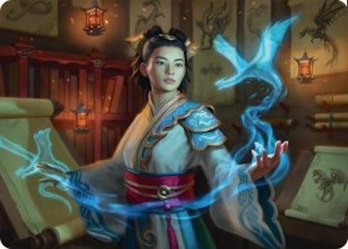 Dragonologist Art Card (6/54) [Tarkir: Dragonstorm Art Series] | Good Games Adelaide SA