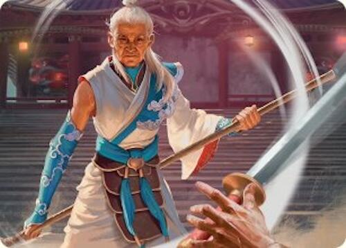 Humbling Elder Art Card (7/54) [Tarkir: Dragonstorm Art Series] | Good Games Adelaide SA