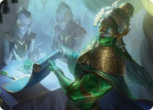 Sibsig Appraiser Art Card (8/54) [Tarkir: Dragonstorm Art Series] | Good Games Adelaide SA