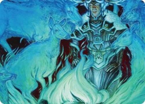 Unending Whisper Art Card (9/54) [Tarkir: Dragonstorm Art Series] | Good Games Adelaide SA