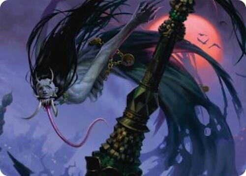 Qarsi Revenant Art Card (12/54) [Tarkir: Dragonstorm Art Series] | Good Games Adelaide SA