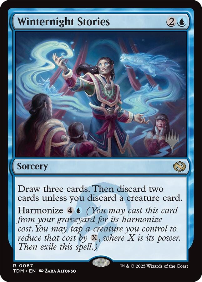 Winternight Stories [Tarkir: Dragonstorm Promos] | Good Games Adelaide SA
