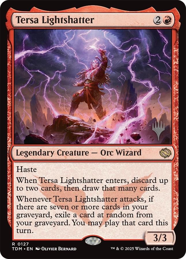 Tersa Lightshatter [Tarkir: Dragonstorm Promos] | Good Games Adelaide SA