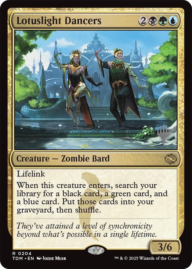 Lotuslight Dancers [Tarkir: Dragonstorm Promos] | Good Games Adelaide SA