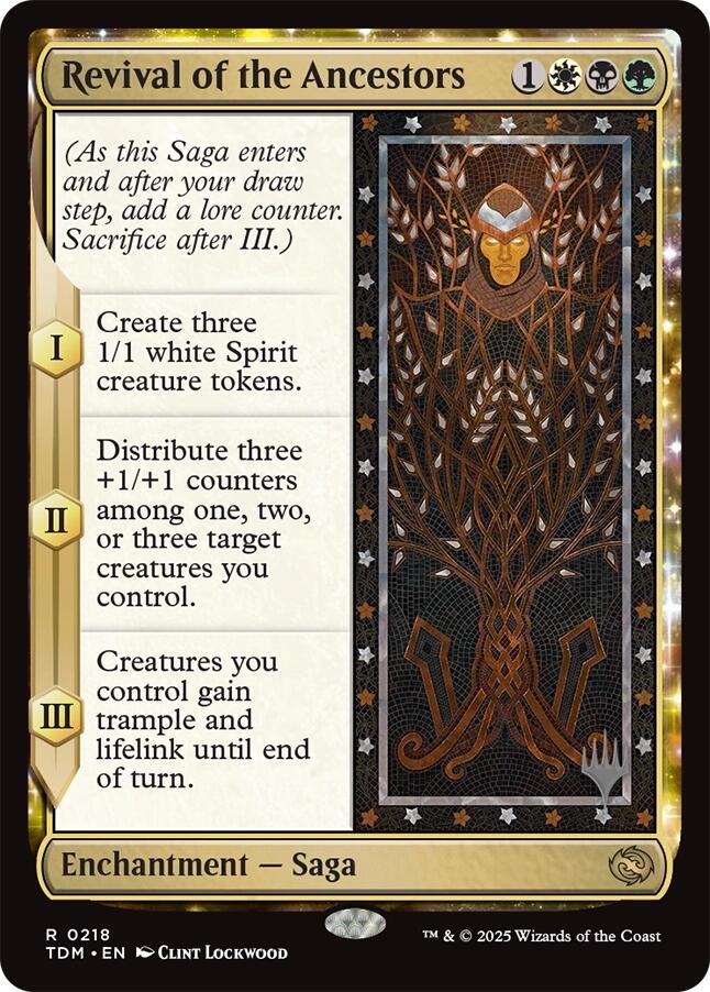 Revival of the Ancestors [Tarkir: Dragonstorm Promos] | Good Games Adelaide SA