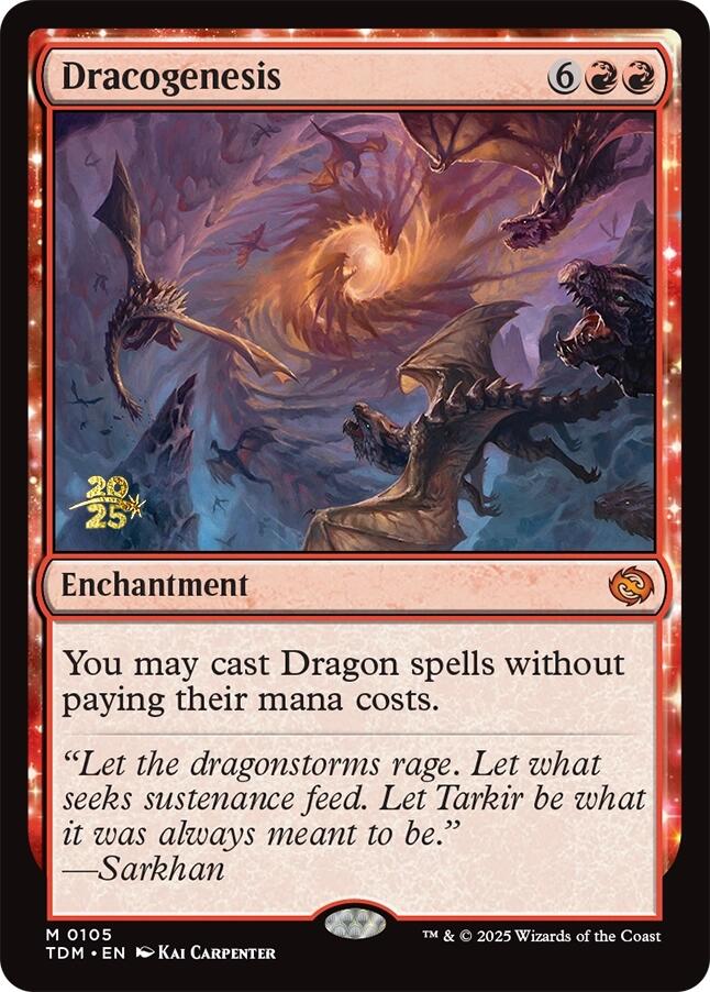 Dracogenesis [Tarkir: Dragonstorm Prerelease Cards] | Good Games Adelaide SA