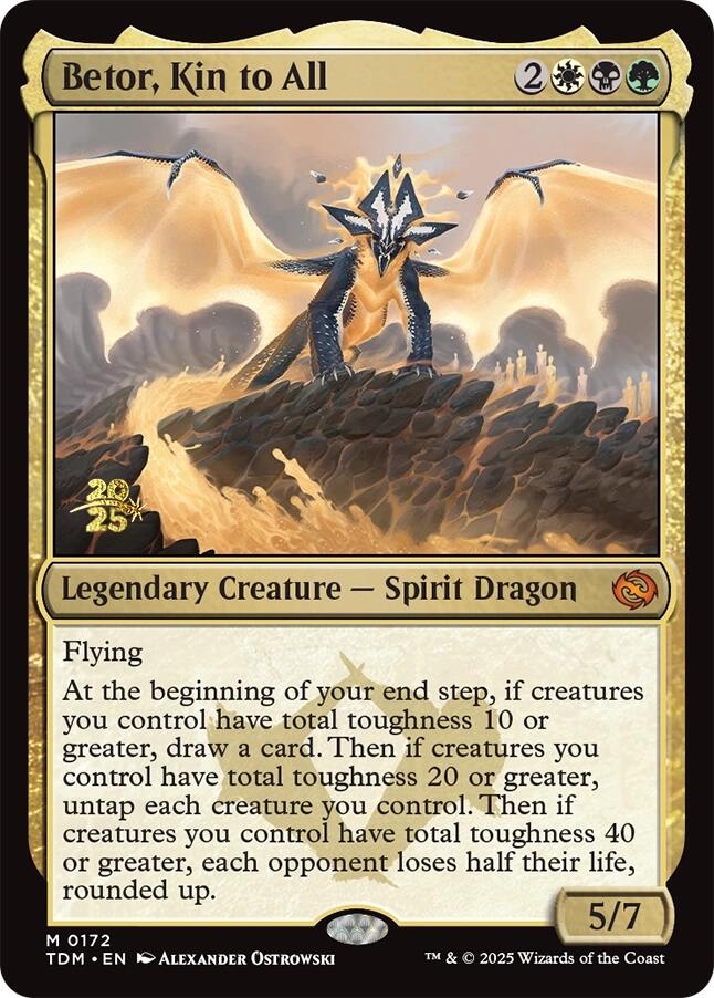 Betor, Kin to All [Tarkir: Dragonstorm Prerelease Cards] | Good Games Adelaide SA