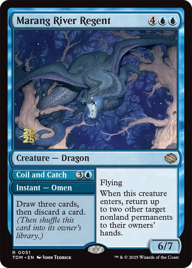 Marang River Regent [Tarkir: Dragonstorm Prerelease Cards] | Good Games Adelaide SA