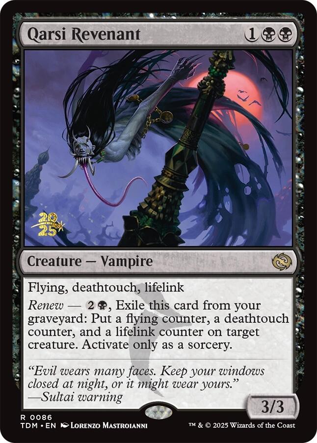 Qarsi Revenant [Tarkir: Dragonstorm Prerelease Cards] | Good Games Adelaide SA