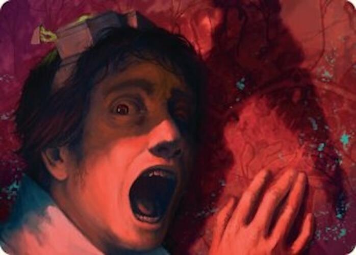 Murder Art Card 9 (Art Series: Duskmourn: House of Horror)  | Good Games Adelaide SA