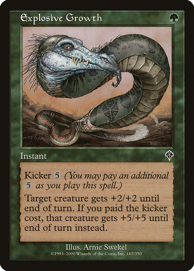 Explosive Growth 187 (Invasion)  - Foil | Good Games Adelaide SA