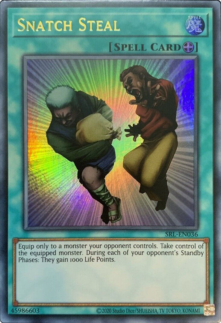 Snatch Steal (25th Anniversary) [SRL-EN036] Ultra Rare | Good Games Adelaide SA