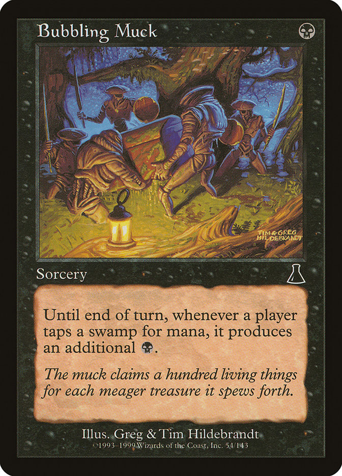 Bubbling Muck 54 (Urza's Destiny)  - Foil | Good Games Adelaide SA