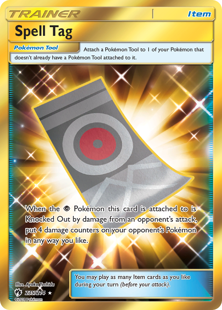 Spell Tag (235/214) [Sun & Moon: Lost Thunder] | Good Games Adelaide SA