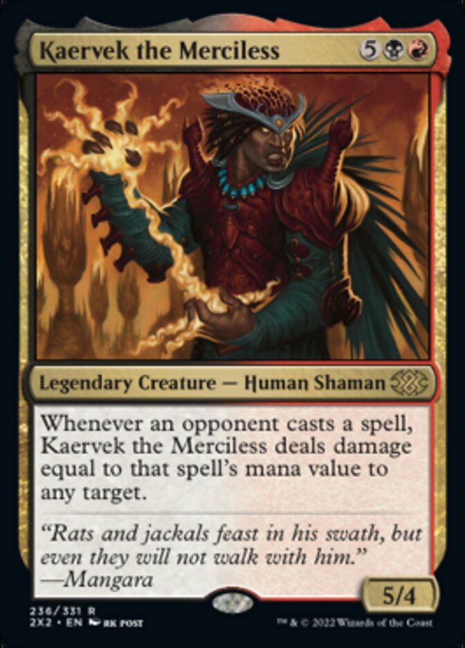 Kaervek the Merciless [Double Masters 2022] | Good Games Adelaide SA