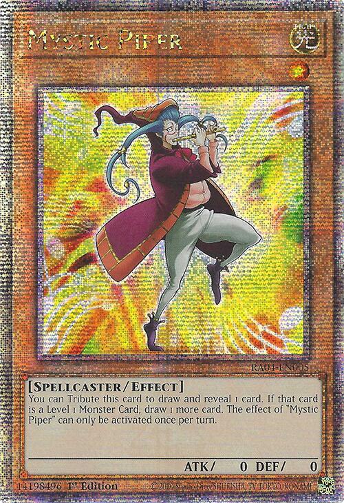 Mystic Piper [RA04-EN005] Quarter Century Secret Rare | Good Games Adelaide SA