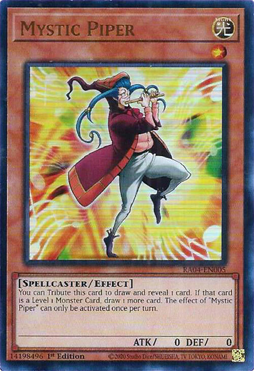 Mystic Piper [RA04-EN005] Ultra Rare | Good Games Adelaide SA