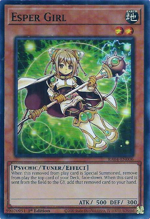 Esper Girl [RA04-EN006] Super Rare | Good Games Adelaide SA