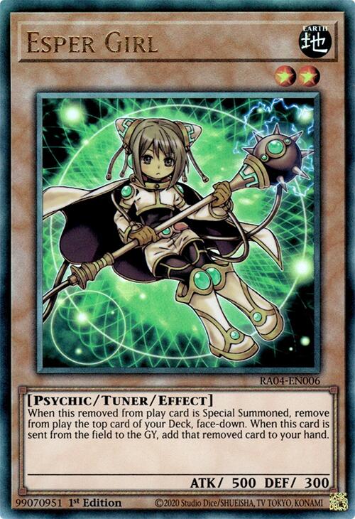 Esper Girl [RA04-EN006] Ultimate Rare | Good Games Adelaide SA