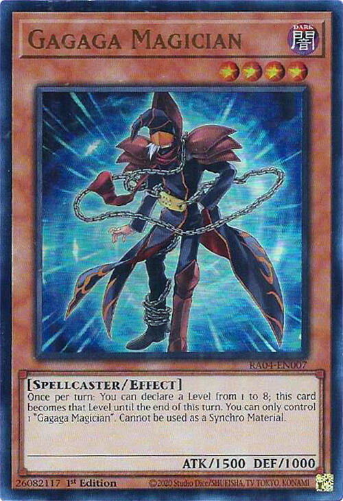 Gagaga Magician [RA04-EN007] Ultra Rare | Good Games Adelaide SA