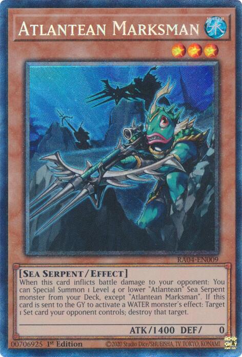Atlantean Marksman [RA04-EN009] Collector's Rare | Good Games Adelaide SA