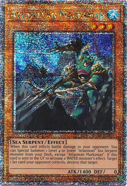Atlantean Marksman [RA04-EN009] Quarter Century Secret Rare | Good Games Adelaide SA