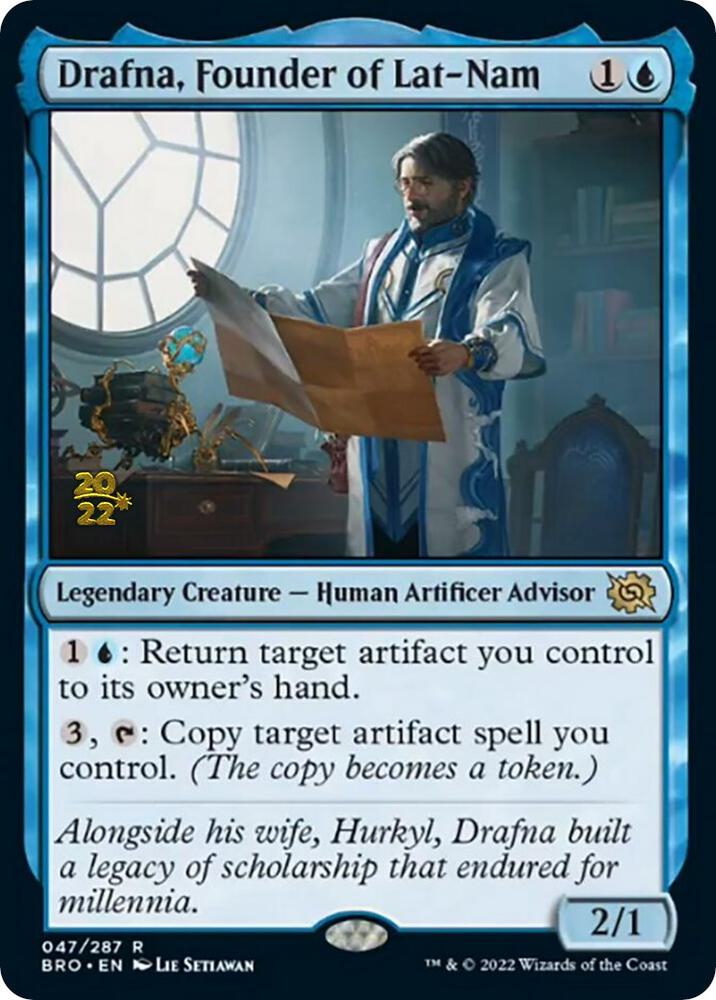 Drafna Founder of Lat Nam 47 (Prerelease Cards)  - Foil | Good Games Adelaide SA