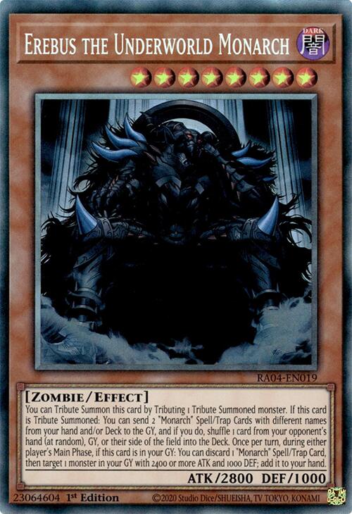 Erebus the Underworld Monarch [RA04-EN019] Collector's Rare | Good Games Adelaide SA