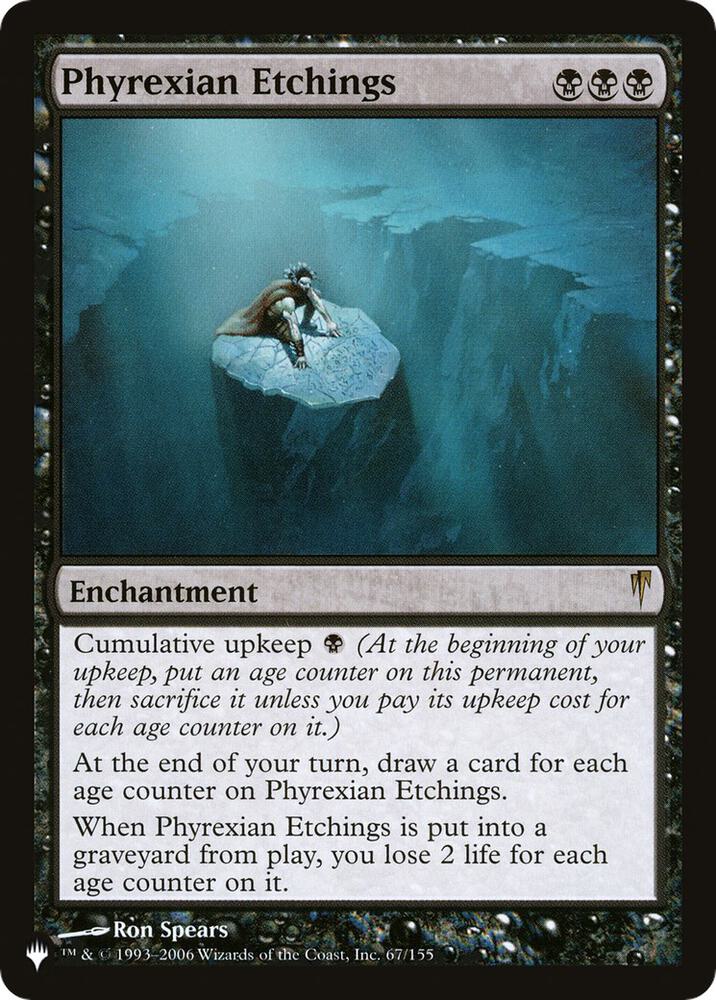 Phyrexian Etchings 67/155 (The List Reprints)  | Good Games Adelaide SA