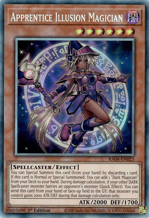 Apprentice Illusion Magician [RA04-EN023] Collector's Rare | Good Games Adelaide SA