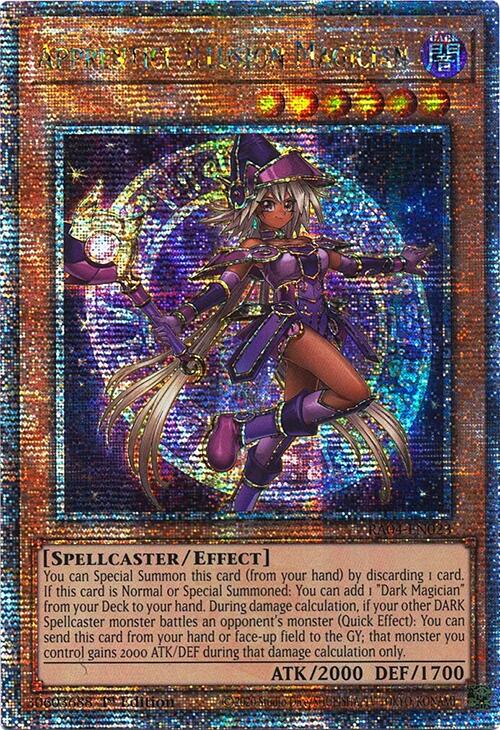 Apprentice Illusion Magician [RA04-EN023] Quarter Century Secret Rare | Good Games Adelaide SA