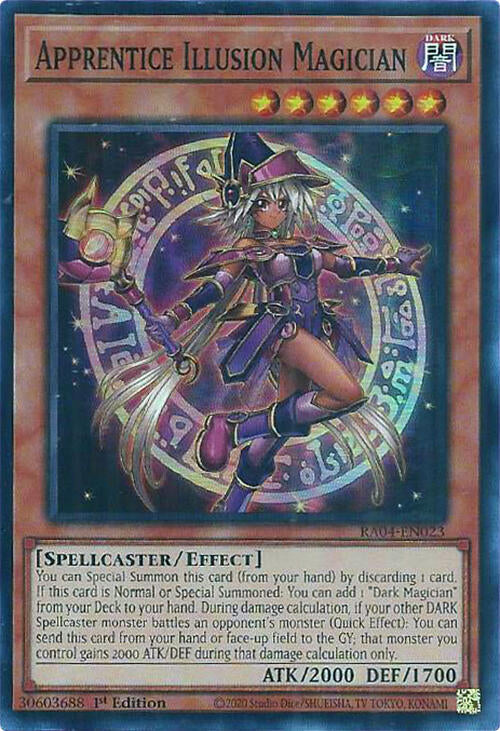 Apprentice Illusion Magician [RA04-EN023] Super Rare | Good Games Adelaide SA
