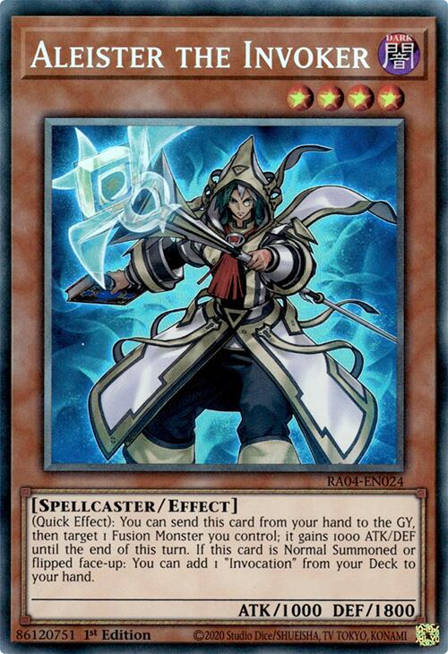 Aleister the Invoker (Alternate Art) [RA04-EN024] Collector's Rare | Good Games Adelaide SA
