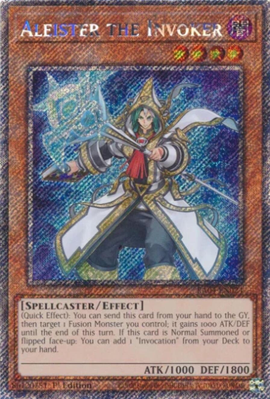 Aleister the Invoker (Alternate Art) [RA04-EN024] Platinum Secret Rare | Good Games Adelaide SA