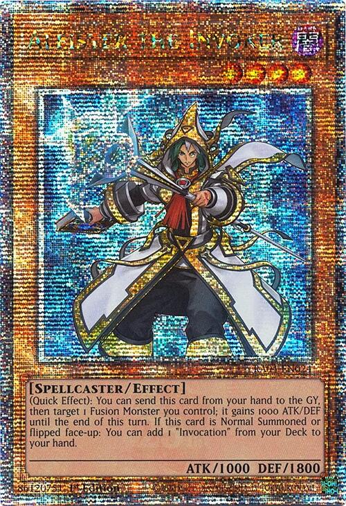 Aleister the Invoker (Alternate Art) [RA04-EN024] Quarter Century Secret Rare | Good Games Adelaide SA