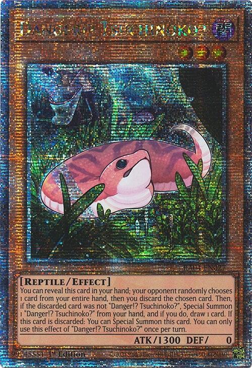 Danger!? Tsuchinoko? [RA04-EN027] Quarter Century Secret Rare | Good Games Adelaide SA