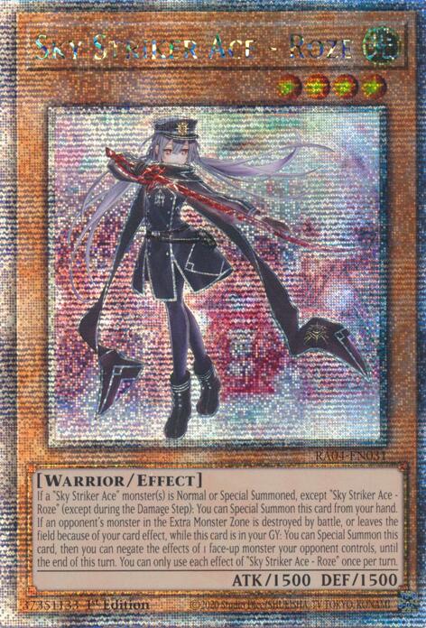 Sky Striker Ace - Roze [RA04-EN031] Quarter Century Secret Rare | Good Games Adelaide SA