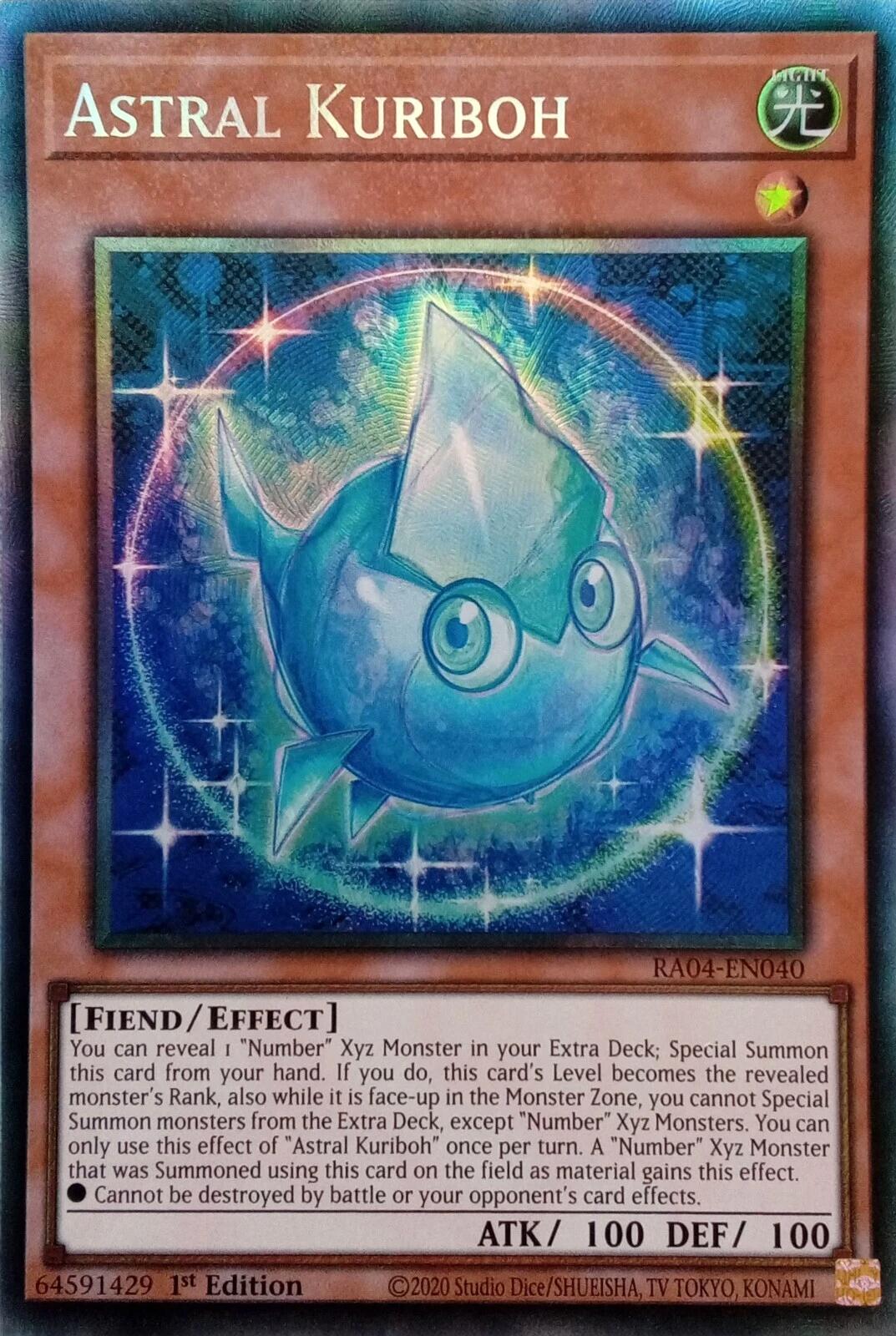 Astral Kuriboh [RA04-EN040] Collector's Rare | Good Games Adelaide SA