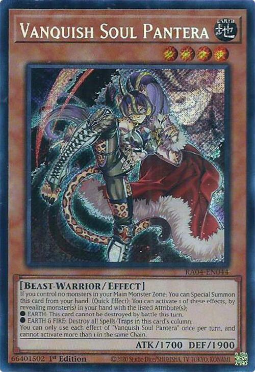 Vanquish Soul Pantera [RA04-EN044] Secret Rare | Good Games Adelaide SA