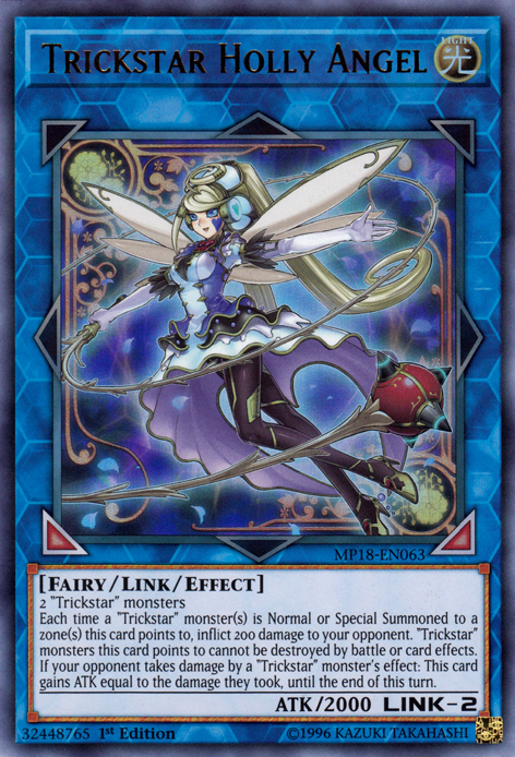 Trickstar Holly Angel [MP18-EN063] Ultra Rare | Good Games Adelaide SA