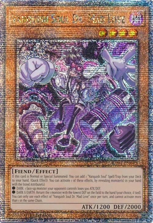 Vanquish Soul Dr. Mad Love [RA04-EN045] Quarter Century Secret Rare | Good Games Adelaide SA